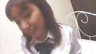 Haruka Hoshikawa has hairy cunt discomposed together with fucked all burnish apply way